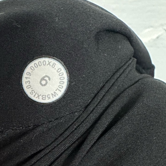 Lululemon Noir Pant - Tie Front Pant - Black - Size 6 - Picture 7 of 7